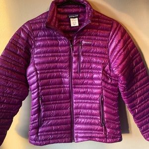 Purple Down Patagonia Jacket